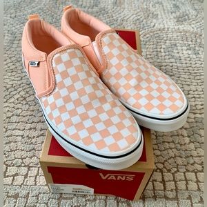 Vans Classic Slip-On Sneakers Sz5.5 Missy NEW